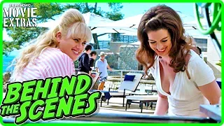 the hustle 2019 behind the scenes of anne hathaway u0026 rebel wilson comedy movie