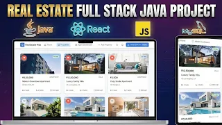 Learn Build Java Full Stack AI Real Estate Management Project Using Spring React MYSQL