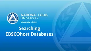 Searching EBSCOhost Databases