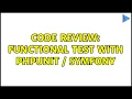 Code Review Functional test with PHPUnit Symfony