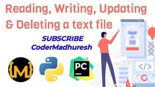 Reading Writing Appending and Deleting a Text File in Hindi Python Lecture 29 read write