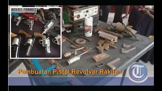 Download Pembuatan Pistol Revolver Rakitan | Satu Senjata Dijual RP 500 Ribu MP3