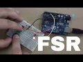 Arduino Force Sensitive Resistor FSR Tutorial Measure Pressure Touch