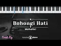 Download Lagu Bohongi Hati - Mahalini (KARAOKE PIANO - FEMALE KEY)