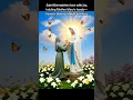 Download Lagu 🕊✝️Saint Bernadette rises with joy, holding Mother Mary's hands—heaven blooms in light and love✝️🕊