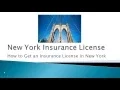 How to Get an Insurance License in New York - Health Agent