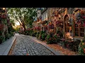 French Café Music | Relaxing French Music & Paris Café Music For Morning Coffee In Autumn Street