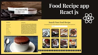 React Js Food Recipe App TheMealDB API react-router-dom 2022