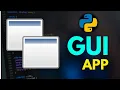 Python GUI Build a GUI App in Python tkinter python tutorial tkinter graphical user interface