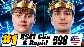 Clix & Rapid 1ST PLACE FNCS Division 1 Practice Opens 🥇