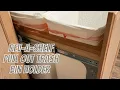How to Install Rev-A-Shelf Pull Out Trash Bin Holder