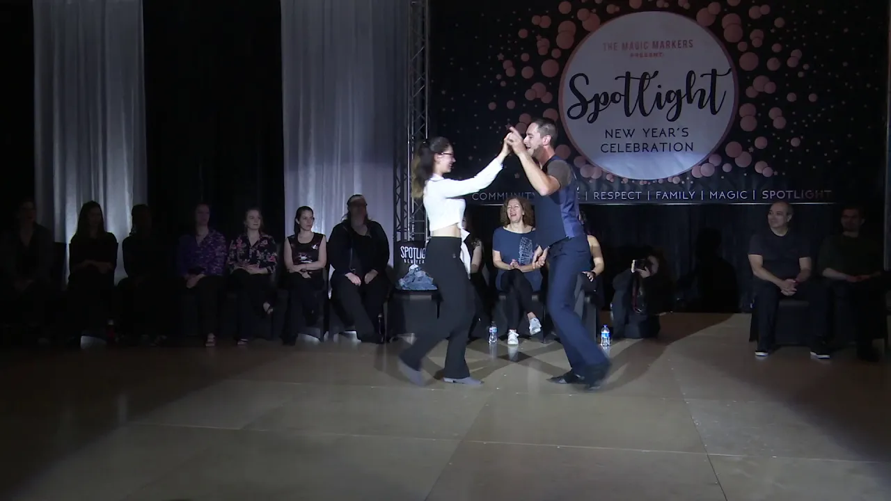 Spotlight New Years 2019 2020 Novice Jack & Jill Dustin Snell & Alisa Donaldson