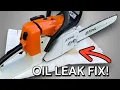 Chainsaw Leaking Oil Here s Why