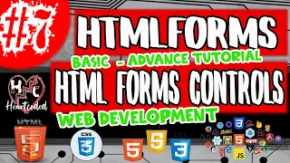 HTML FORMS BASIC - ADVANCE HTML CSS JAVASCRIPT LESSON 7