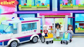 The very first Heartlake City hospital and renovation | LEGO Friends build compilation