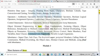 Module 2 Part 10 Inner Class - Command Line Arguments