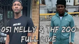 051 Melly Full Live w THF Zoo Talks Clique Up MUBU Krump Getting Jaw Broke More I Re-Upload