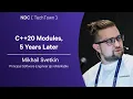Lagu C++20 Modules, 5 Years Later - Mikhail Svetkin - NDC TechTown 2025