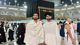 Alhumdulialh Umra Kar Lia | Raining During Tawaf 😍