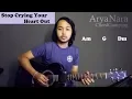 Download Lagu Chord Gampang (Stop Crying Your Heart Out - Oasis) by Arya Nara (Tutorial Gitar) Untuk Pemula