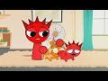 Download Lagu Just because they fought over a fan, Oren \u0026 Raddy Baby caused chaos, making mom Raddy angry.