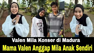 valen mila has a concert in pamekasan mila meets valens parents