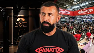 Les derniers préparatifs avant l’ouverture de la salle + Fitex avec PANATTA