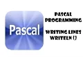 pascal programming writing text