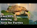 Easy DIY Basking Area for Turtles Step by Step Guide