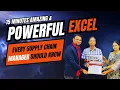 Excel Functions for Supply Chain Professionals