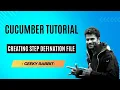 Cucumber Tutorial Geeky Rabbit Creating Step Definition File