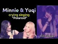 (G)i-dle Minnie Yuqi cry singing Polaroid #gidle #minnie #yuqi #polaroid