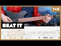 Download Lagu Michael Jackson - Beat It (Eddie Van Halen) - Guitar Tab | Lesson | Cover | Tutorial
