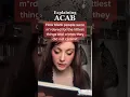 What ACAB means