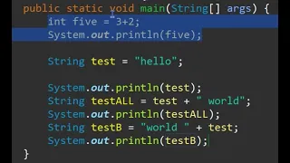 JAVA How to append to a string