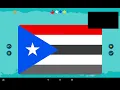 Flag Coloring Puerto Rico