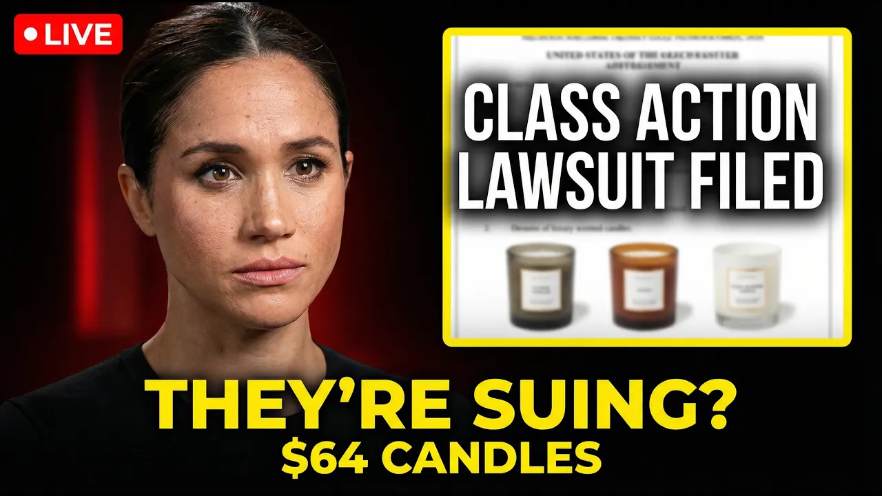 Meghan Markle Under FIRE After Buyers FILE Lawsuit Over $64 “Luxury” Candles!