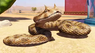 Planet Zoo 2 - Desert Horned Viper Gameplay (PS5 UHD) [4K30FPS]