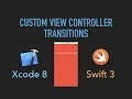 Custom View Controller Transitions - Xcode 3