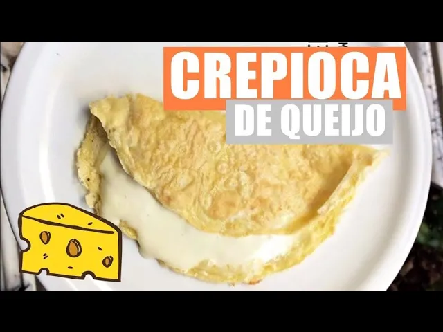 CREPIOCA DE QUEIJO E REQUEIJÃO JULIANA VIEIRA