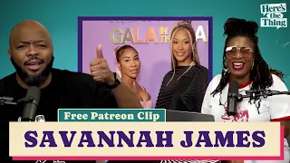 REACTION TO: Savannah James First Class Controversy | #heresthething Free Patreon Clip