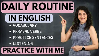 How To Talk About Your Daily Routine In English | Vocabulary | English Speaking Practice | ChetChat