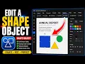 How to Resize and Edit Shape Objects in Nitro Pro PDF Editor
