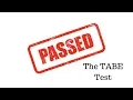 I Passed the TABE Test