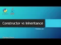 Constructor and Inheritance Explained In Detail With Example Python Code Languages Difference