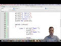 Ex1 C Programming - Calculator Menu Driven