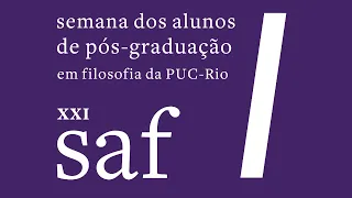 Marcia Schuback - A filosofia hoje; SAF 2020