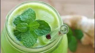 مشروب بولو البارد نعناع مع الليمون 