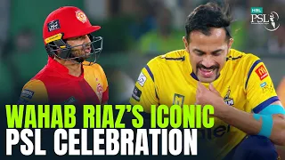 Wahab Riaz’s Iconic Moustache Celebration 🥸 | MZ1J