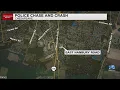 Police chase in Chesapeake ends in crash near Battlefield Blvd